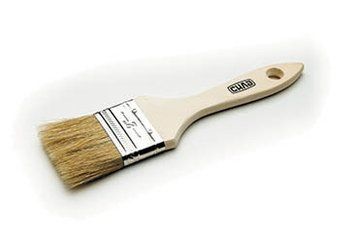 Кисть флейцевая натуральная щетина эконом 2'' СИЛА 450104 450104 фото
