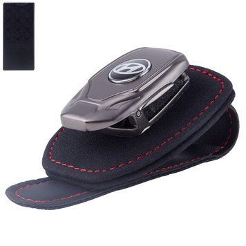 Тримач/затискач для окулярів шкіра. HYUNDAI Glasses Holder HY фото