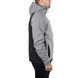 Куртка SOFTSHELL світло сіро-чорна, з капюшоном, тришарова, тканина стрейч 300 GSM 100D з водо-, вітрозахистом, розмір XL SP-3124 фото 8