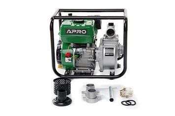 Мотопомпа WP-30 6.5к.с. 30 м&sup3;/год 27м бензинова 4-х тактн. APRO 852132 852132 фото