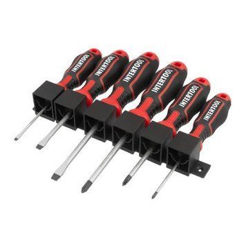 Набор отверток 6 ед (SL3.0*75, SL5.0*75, SL6.0*100, PH0*75, PH1*75, PH2*100), STORM INTERTOOL VT-3436 VT-3436 фото