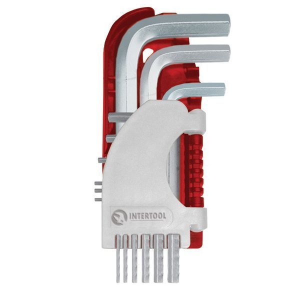 Набір Г-образних шестигранних ключів Small INTERTOOL HT-1801 HT-1801 фото