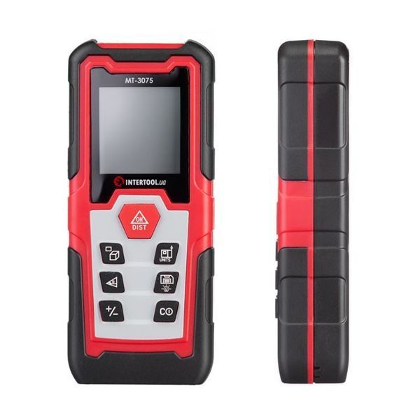 Дальномер лазерный 50м, откидная ножка INTERTOOL MT-3075 MT-3075 фото