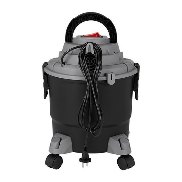 Пылесос строительный 1.0 кВт, бак 15 л., пластик, >17кПа INTERTOOL DT-1015 DT-1015 фото