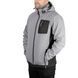 Куртка SOFTSHELL світло&nbsp;сіро-чорна, з капюшоном, тришарова, INTERTOOL SP-3125 SP-3125 фото 4