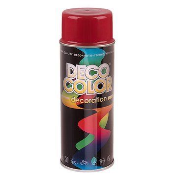 Deco Color Фарба аероз. 400ml Decoration/пурпурно-червоний RAL3004//67684/ 721245 фото