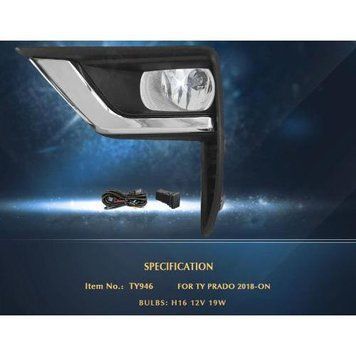 Фари дод. модель Toyota Prado FJ150 2017-/TY-946A/H11-55W/ел.проводка (TY-946A-W) TY-946A-W фото
