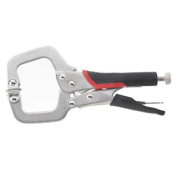 Клещи зажимные C-type 150 мм, Cr-V INTERTOOL UT-5205 UT-5205 фото