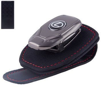 Тримач/затискач для окулярів шкіра. LEXUS Glasses Holder LX фото