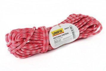 Веревка плетеная узорная 8мм 20м UNIFIX 699575 699575 фото