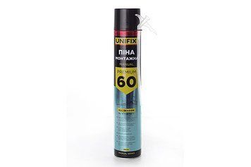 Пена монтажная ручная всесезонная 60л UNIFIX 750мл 951245 951245 фото