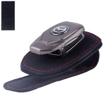Тримач/затискач для окулярів шкіра. MAZDA Glasses Holder MZ фото