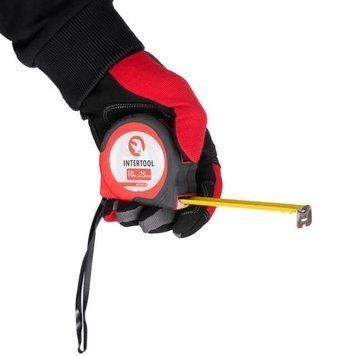 Рулетка с фиксатором 10м*25мм INTERTOOL MT-0410 MT-0410 фото