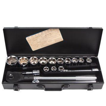 Alloid. Набір головок 3/4", 17 предм. 12 гран. 19-50 мм (НГ-6017М-12) (НГ-6017М-12) НГ-6017М-12 фото