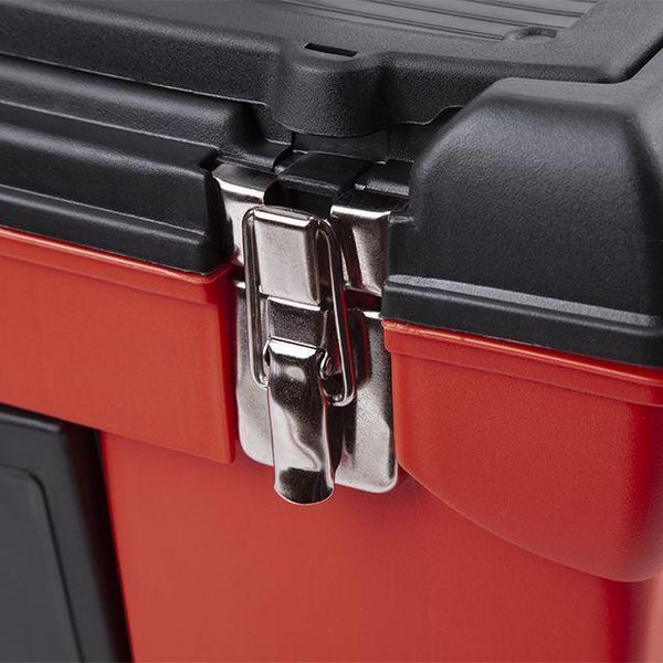 Ящик для інструменту з металевими замками 19" 483x242x240 мм INTERTOOL BX-1119 BX-1119 фото