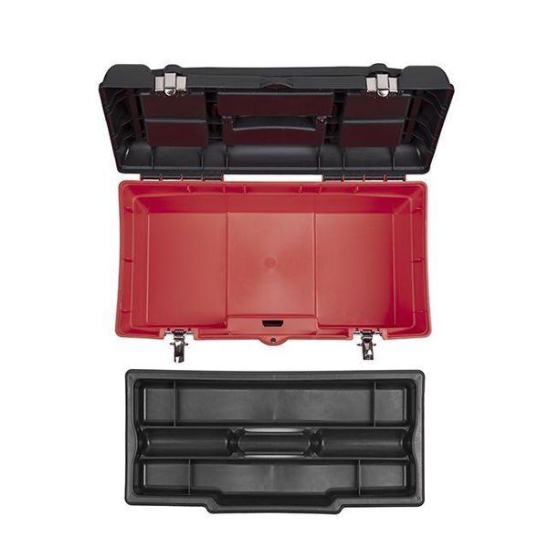 Ящик для інструменту з металевими замками 19" 483x242x240 мм INTERTOOL BX-1119 BX-1119 фото