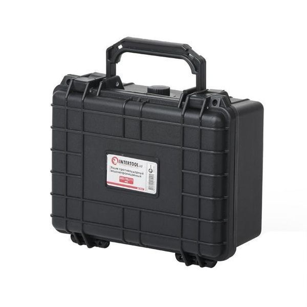 Кейс водонепроникний протиударний, 232*192*111 мм INTERTOOL BX-0151 BX-0151 фото