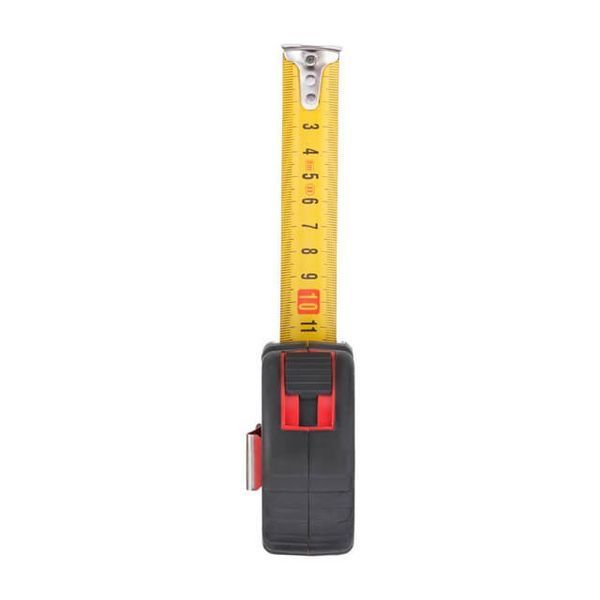 Рулетка с фиксатором 10м*25мм INTERTOOL MT-0410 MT-0410 фото