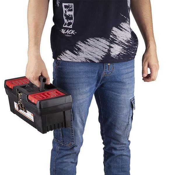 Ящик для инструментов с металлическими замками 13", 330*177*135 мм INTERTOOL BX-1013 BX-1013 фото