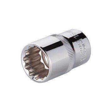 Головка дванадцятигранна, 1/2", 18 мм INTERTOOL ET-0218 ET-0218 фото