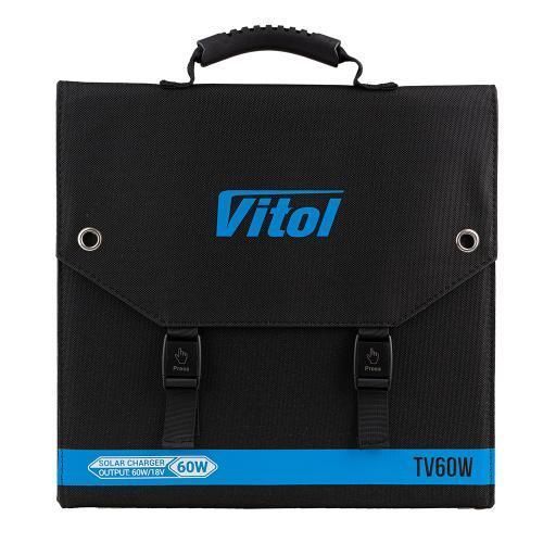 Портативная солнечная панель Vitol, складная TV60W, 60Вт/18В/3,3А (TV60W) TV60W фото