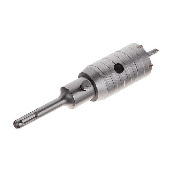 Комплект: свердло корончатое по бетону 40мм+Перехідник SDS Plus 100мм INTERTOOL SD-7040 SD-7040 фото
