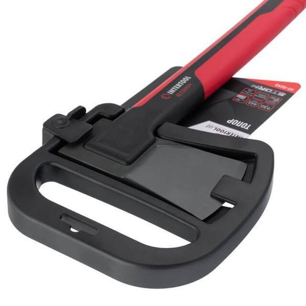 Топор 930 г, ручка из фибергласса, STORM INTERTOOL HT-0292 HT-0292 фото