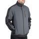 Куртка SOFTSHELL темно сіро-чорна, тришарова, тканина - стрейч 300 GSM 100D, з водо - вітрозахистом, розмір M. INTERTOOL SP-3132 SP-3132 фото 7