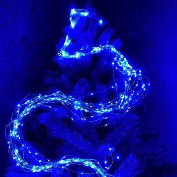 Гірлянда Новорічна Кінський хвіст 510LED (17 ліній по 30LED, довжина 3м) 220В, блок живлення, хвостова заглушка RD209 фото