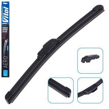 Щітка склоочисника безкаркасна VITOL AERO 13" (330 мм) (VB-13330) VB-13330 фото