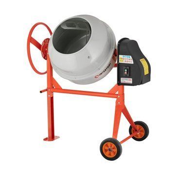Бетоносмеситель 550 Вт, 120 л, 24-29 об/мин INTERTOOL DT-9120 DT-9120 фото
