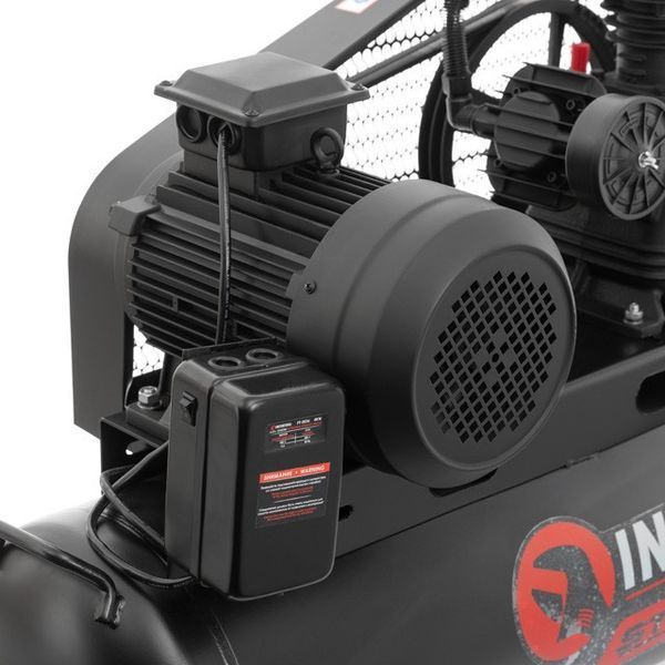 Компрессор 100 л, 4 кВт, 380 В, 10 атм, 600 л/мин. 3 цилиндра STORM INTERTOOL PT-0036 PT-0036 фото