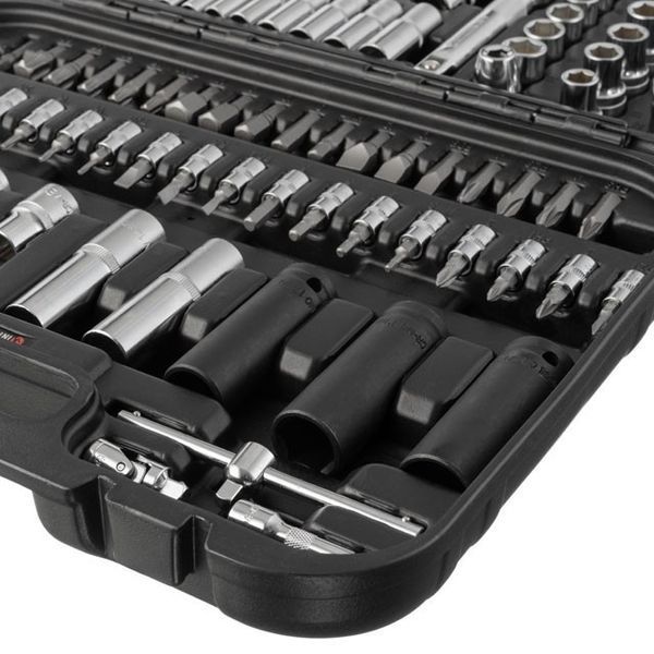 Набір інструментів 111 од. 1/2", 1/4", Сг-V STORM INTERTOOL ET-8111 ET-8111 фото