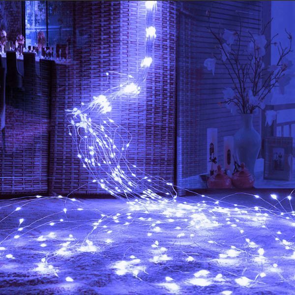 Гирлянда Новогодняя Конский хвост 510LED (17 линий по 30LED, длина 3м) 220В блок питания, хвостовая заглушка RD209 фото