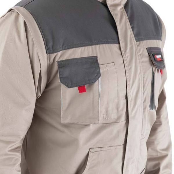 Куртка робоча 2 в 1, 100% бавовна, щільність 180 г/м&sup2;, XXL INTERTOOL SP-3035 SP-3035 фото