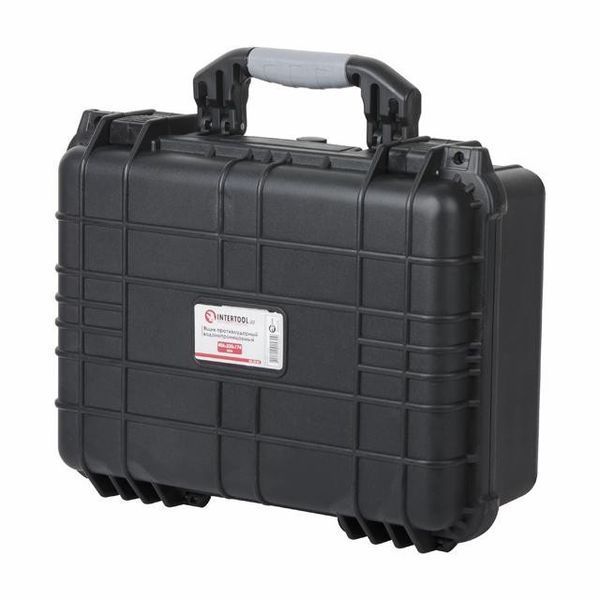 Кейс протиударний водонепроникний універсальний, 425&times;340&times;160 мм INTERTOOL BX-0153 BX-0153 фото