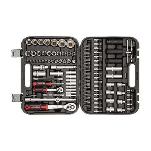 Набір інструментів 111 од. 1/2", 1/4", Сг-V STORM INTERTOOL ET-8111 ET-8111 фото