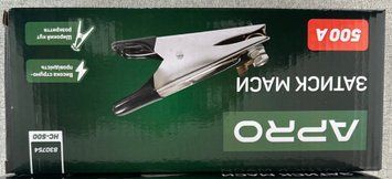 Зажим массы 500А (Голландский тип) APRO 830754 830754 фото