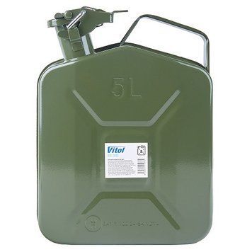 Каністра металева Vitol 5 л MJC-0605 фото