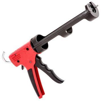 Пістолет для видавлювання силікону, посилений пластик, 2 режими INTERTOOL HT-0028 HT-0028 фото