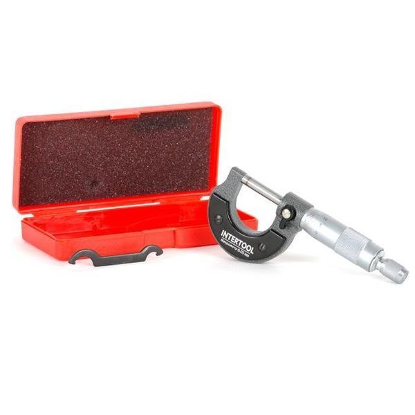 Мікрометр 0-25 мм INTERTOOL MT-3041 MT-3041 фото