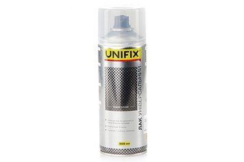 Лак акриловый универсальный Прозрачный мат. 400мл UNIFIX 941004 941004 фото