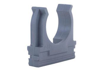 Клипса для гофры серая 20мм (пач 50шт) APRO KG-20G KG-20G фото