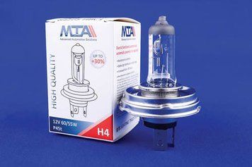 Лампа автомобильная H4 12V 60/55W P45T (ближняя/дальняя) MTA 84165 HBC1 84165 HBC1 фото