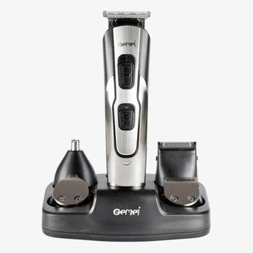 Професійна машинка для стрижки триммер для бороди носа і вух Geemy GM 592 10 в 1 GM592 фото