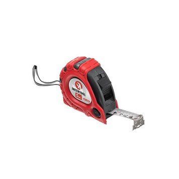 Рулетка с металлическим полотном 5 м x 19 мм "Супер Магнит" blister INTERTOOL MT-0305 MT-0305 фото