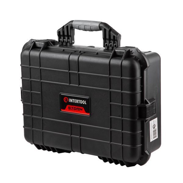 Кейс протиударний водонепроникний універсальний, 510&times;400&times;188 мм INTERTOOL BX-0154 BX-0153 фото