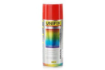 Эмаль акриловая универсальная RAL 3020 Красный гл. 400мл UNIFIX 941010 941010 фото