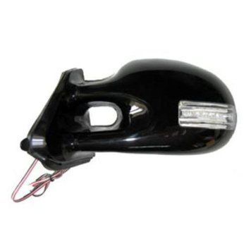 Зеркало боковое на ВАЗ 2108-2109 BLACK/LED черн/пов (ЗБ 3252C) ЗБ 3252C BLACK/LED фото