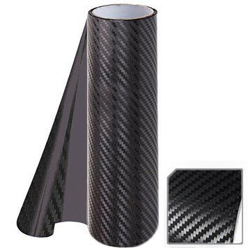 Декоративна плівка 1.52 м х 18 м 5D Carbon Black 5D 9445А фото